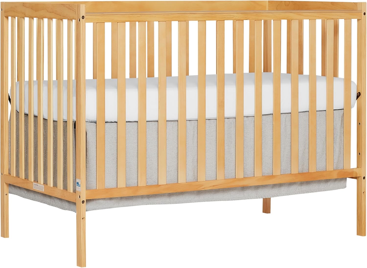 Synergy 5-in-1 Convertible Crib & Emily Changing Table with 1