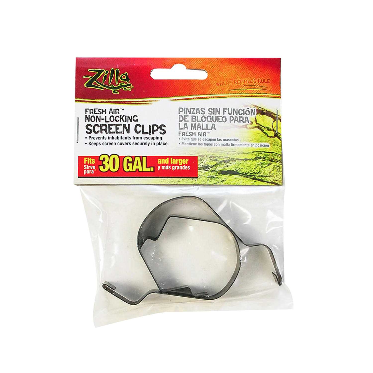 Zilla Fresh Air Non-Locking Screen Clips - Pet Supplies online store