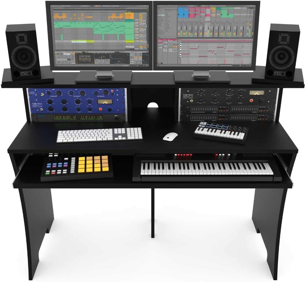 Glorious Workbench Studio Desk, Black