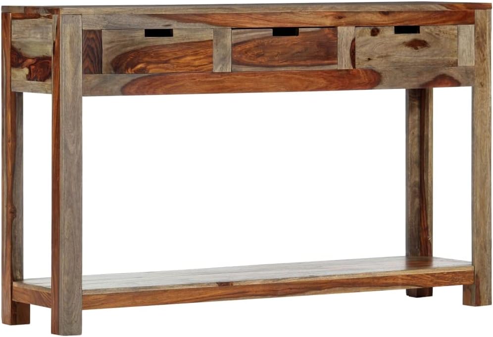 Coffee Table Side Table,Home Decor,Console Table,Entryway Table,Sofa Table, for Hallway, Living Room, Console Table with 3 Drawers 47.2