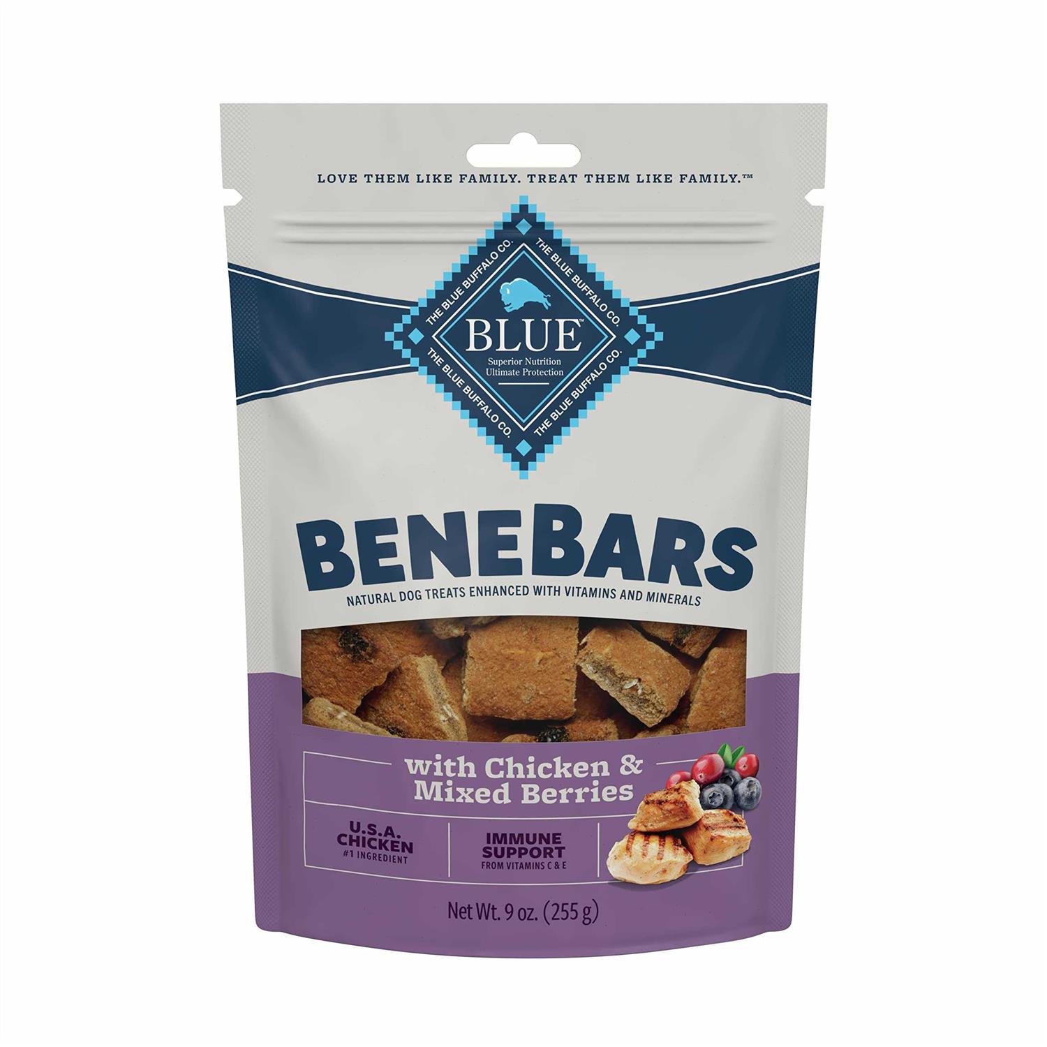 Blue Buffalo Benebars Chicken Support Dog Treats - Pet Supplies online store