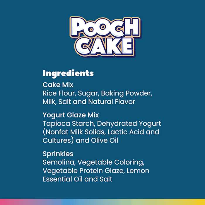 Pooch Cake Express Microwave Birthday Cake with Sprinkles in a Cup for Dogs - Pet Supplies online store