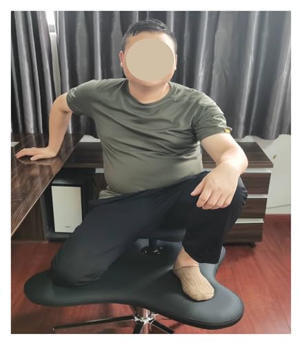 Ergonomic Chairs for Fat People, Heavy Duty Meditation Chair/Comfort Seat Office Chair with Back Support, Kneeling Chair Big and Tall 400lb Capacity