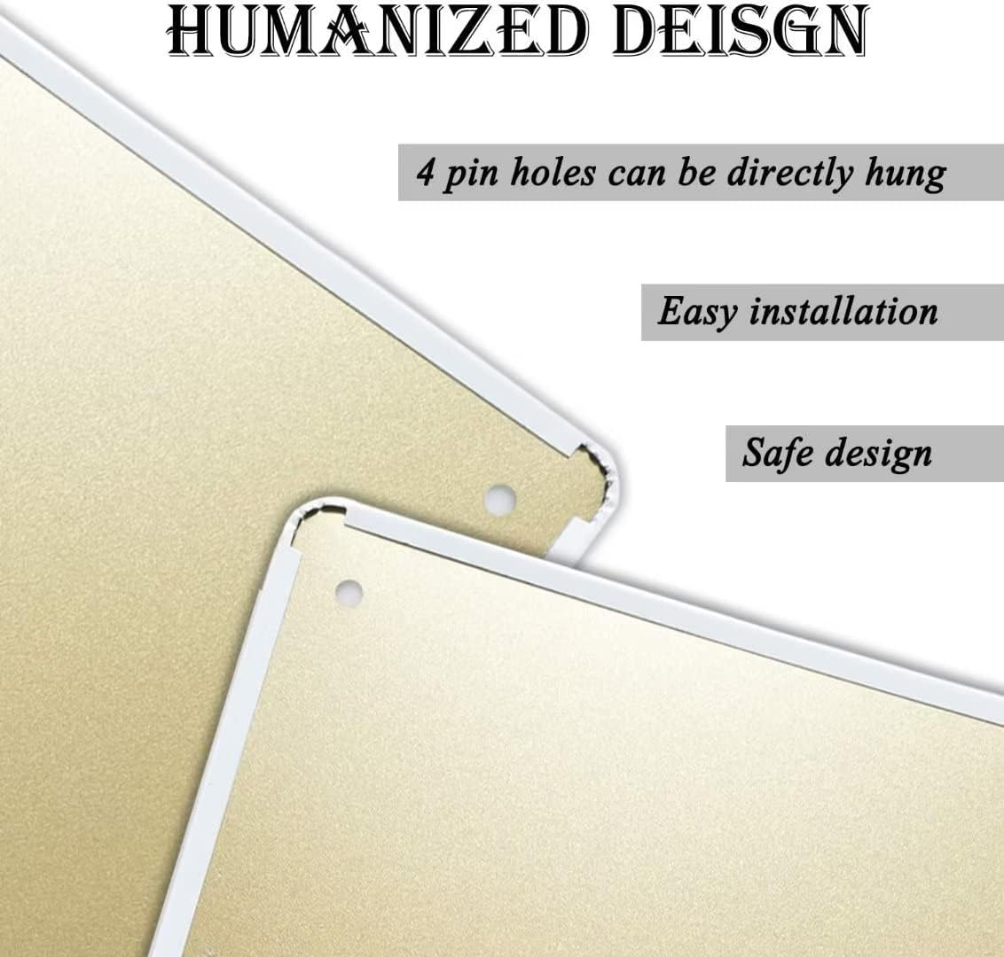 Make Things Happen Art,Motivating Poster,Home Gym Decor,Cubicle Art,Modern Farmhouse Inspirational Sign Prints Vintage Tin Sign Retro Wall Decor for Home Cafes Office Store Pubs Club 8x12 inch