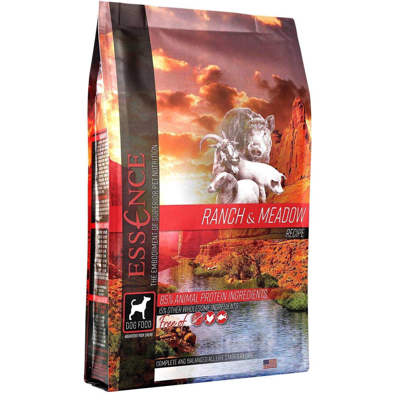 Essence Ranch Meadow Recipe Dog Dry Food - Pet Supplies online store