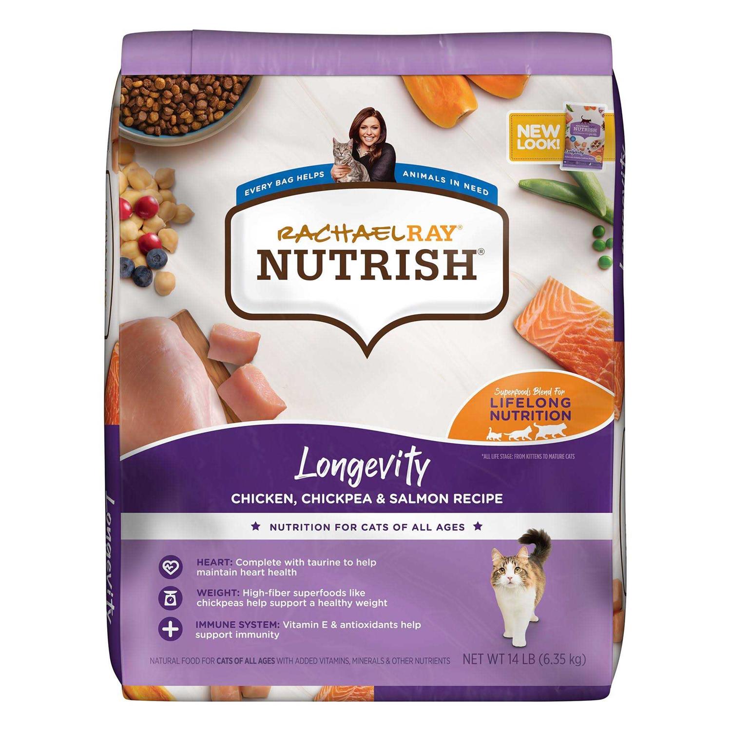Rachael Ray Nutrish Longevity Dry Cat Food - Pet Supplies online store