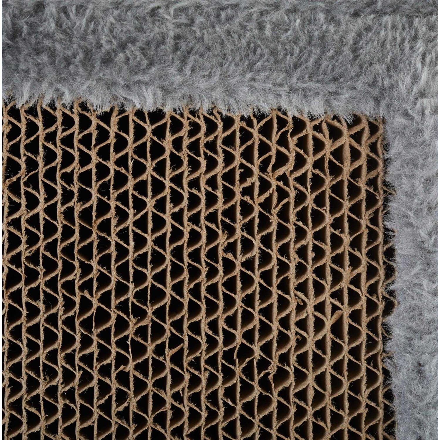 EveryYay Raised Runway Cat Scratch Post With Refillable Corrugated Cardboard - Pet Supplies online store