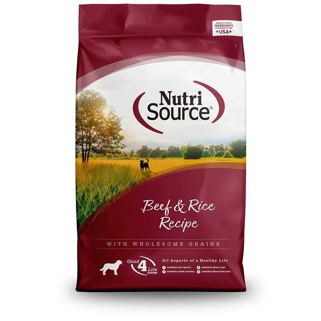 NutriSource Senior Chicken Rice Dry Dog Food - Pet Supplies online store