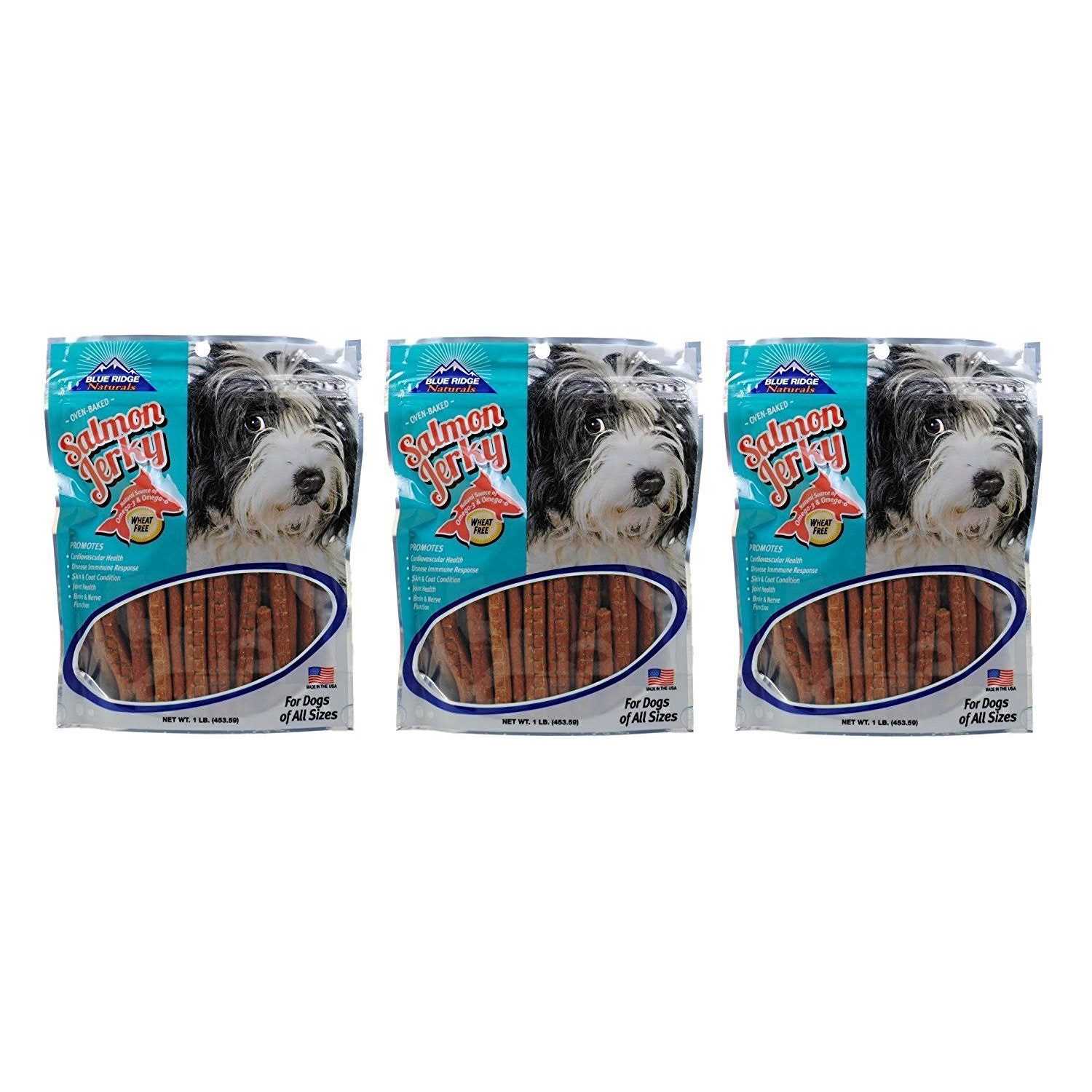 Blue Ridge Naturals Alaskan Salmon Jerky - Pet Supplies online store