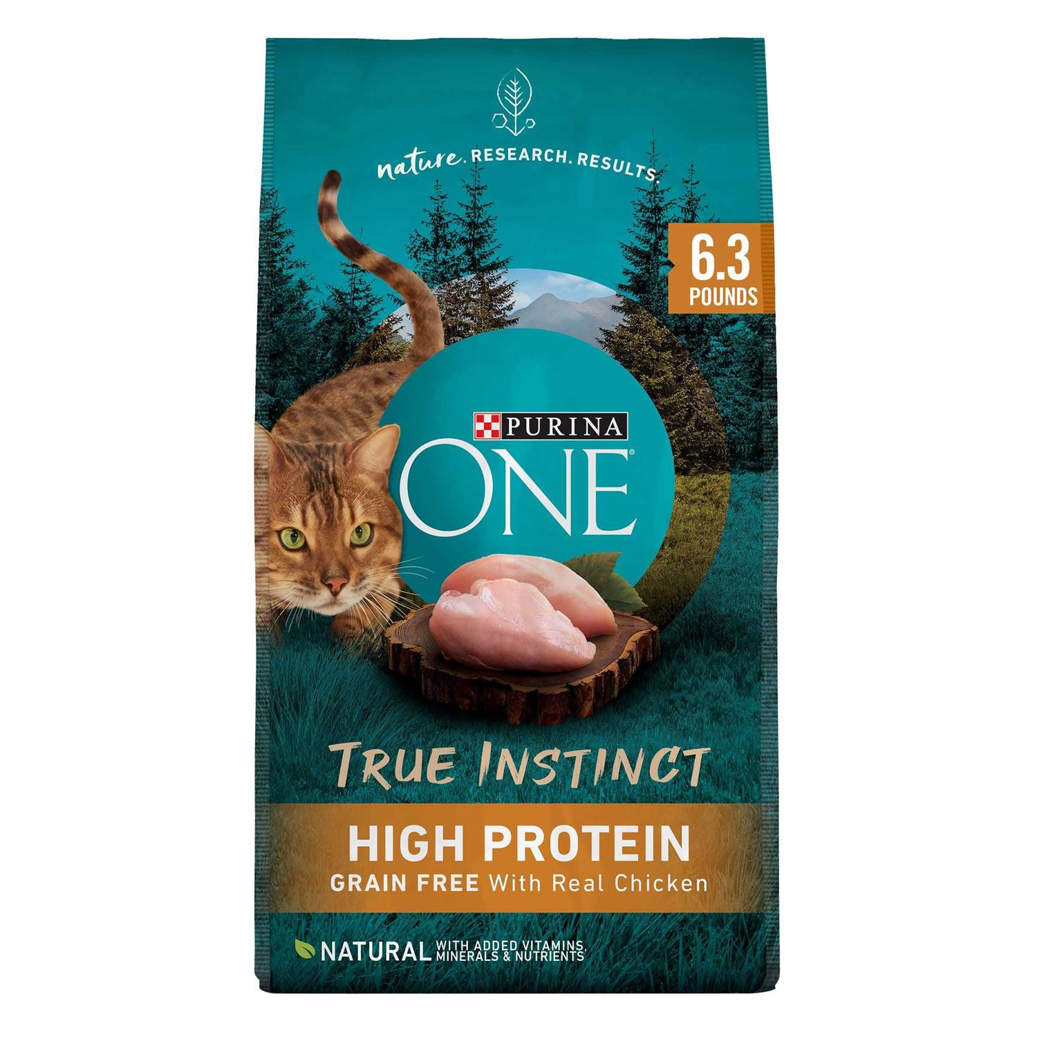 Purina ONE Natural High Protein Grain Free Dry Cat Food - Pet Supplies online store