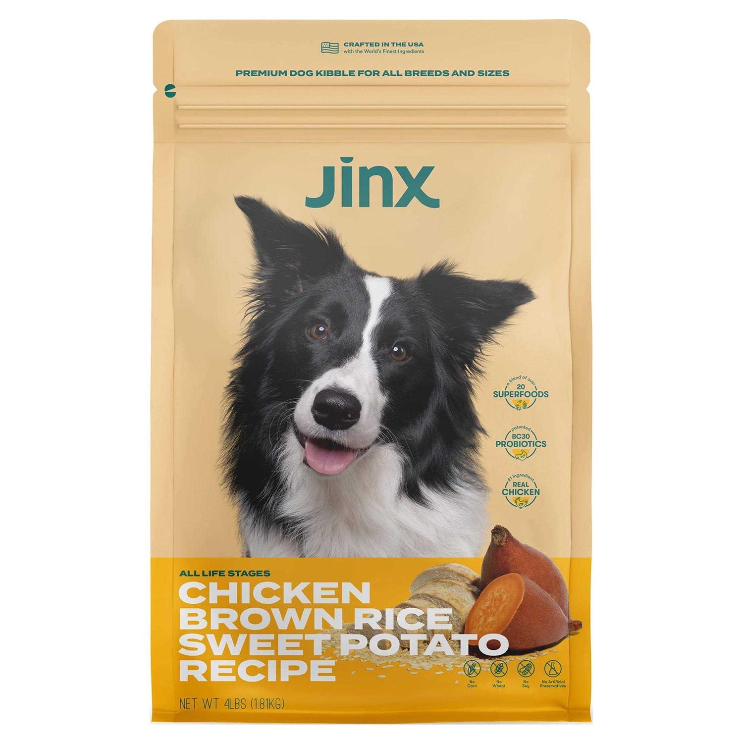 Jinx Chicken Brown Rice & Sweet Potato Dry Dog Food - Pet Supplies online store