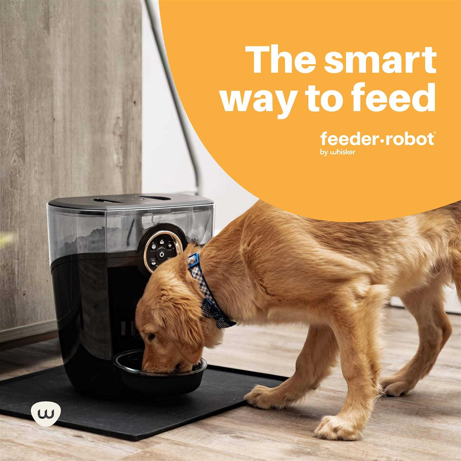 Whisker Feeder-Robot Wi-fi Cat & Dog Auto-Feeder with Hopper & Backup Battery Compatibility - Pet Supplies online store