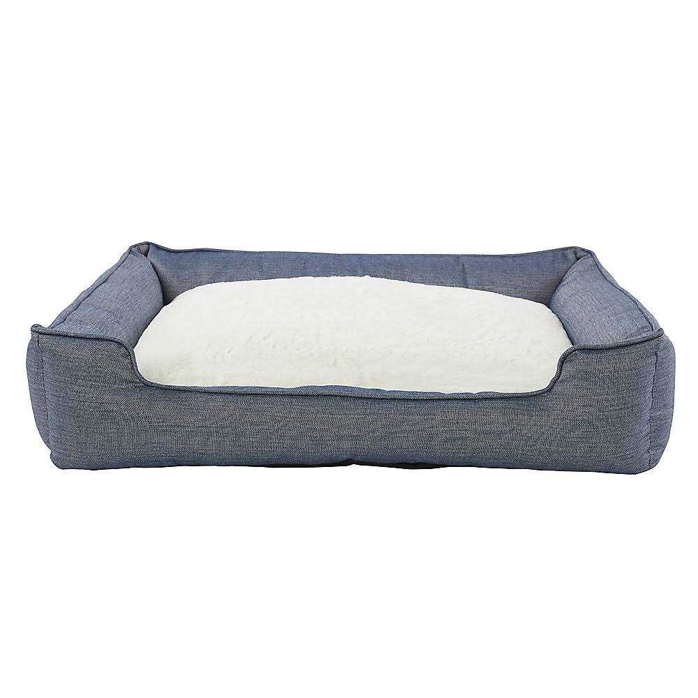 Top Paw Chambray Cuddler Dog Bed - Pet Supplies online store