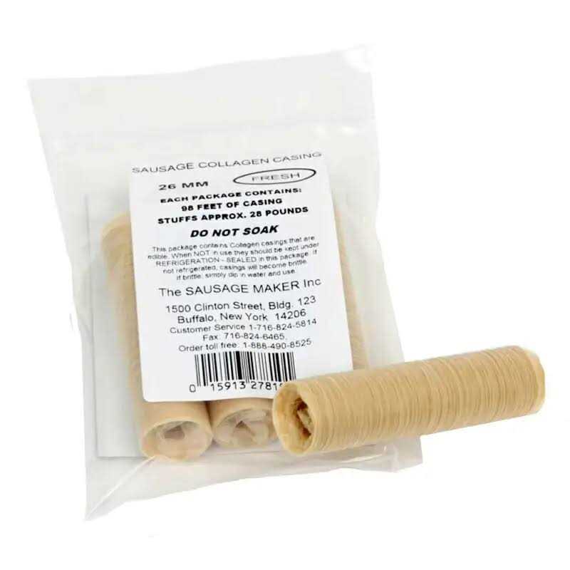 The Sausage Maker Collagen Sausage Casings - Pet Supplies online store