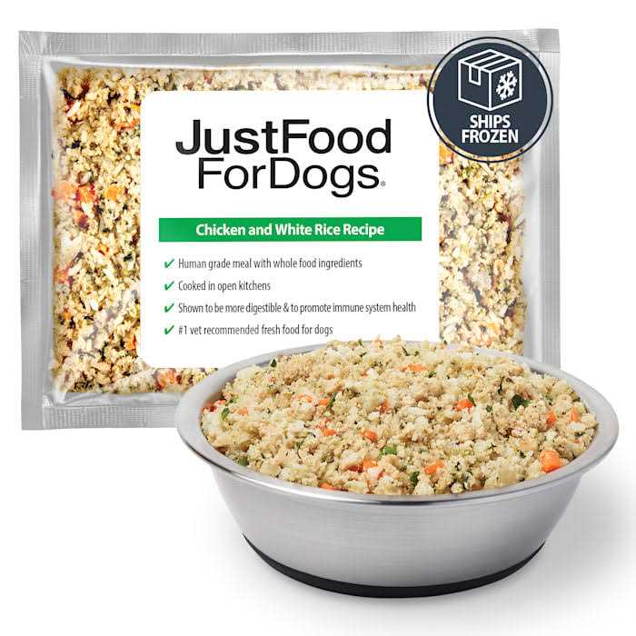 JustFoodForDogs Daily Diets Rice Frozen Dog Food - Pet Supplies online store