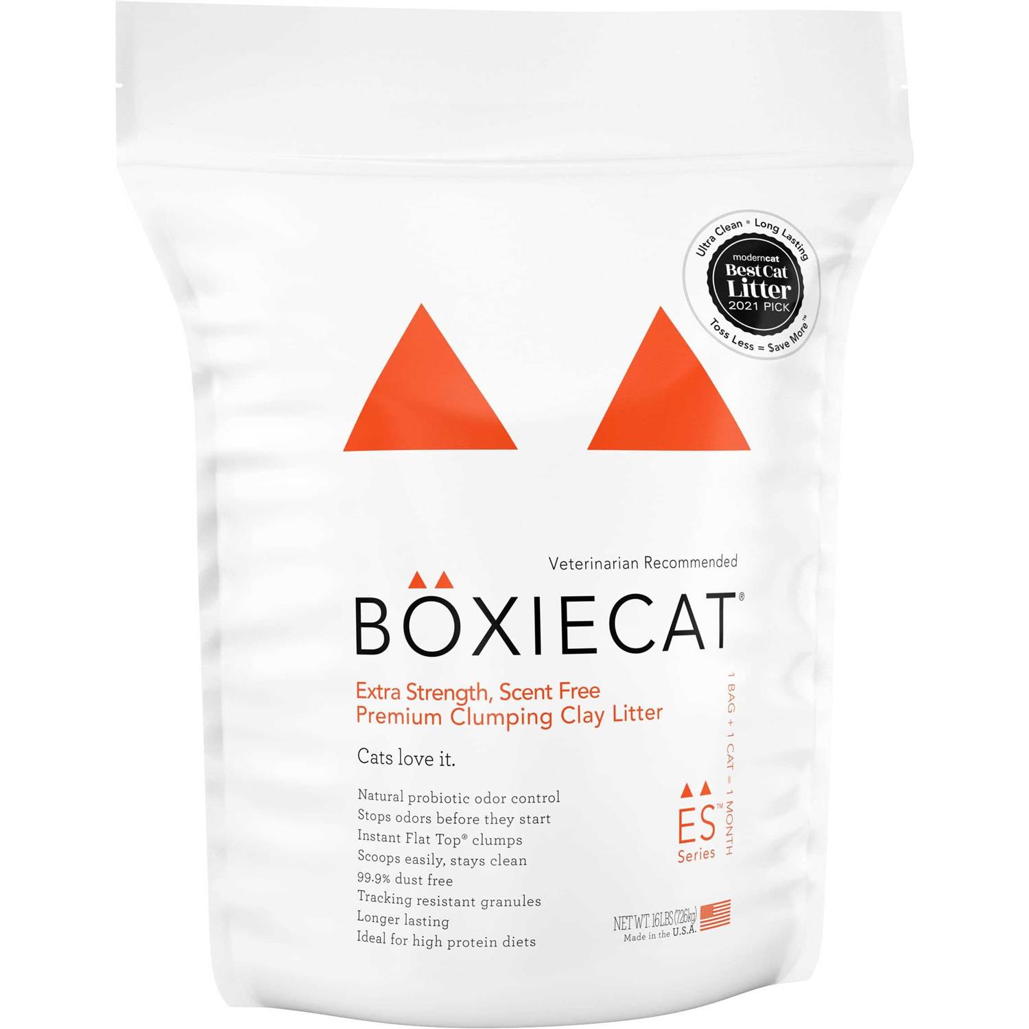 Boxiecat Extra Strength Premium Clumping Clay Cat Litter - Pet Supplies online store