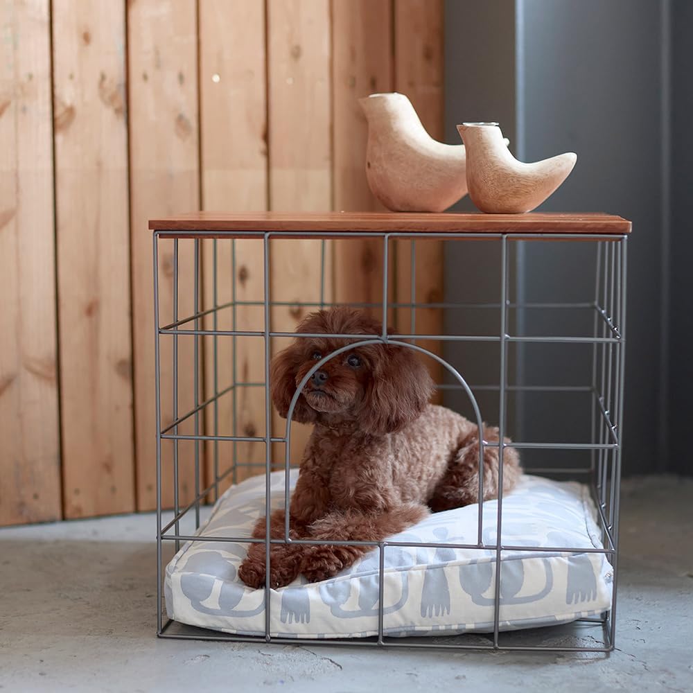 バスケットテーブル Basket Table, 大, Brown, Black