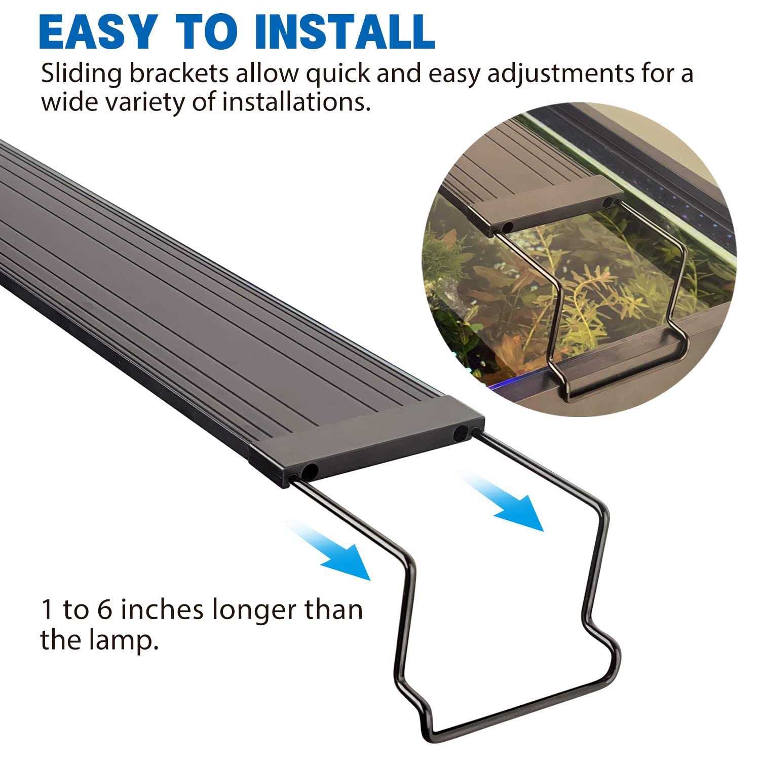 WATER REBIRTH Aquarium Lights Fish Tank Light - Pet Supplies online store