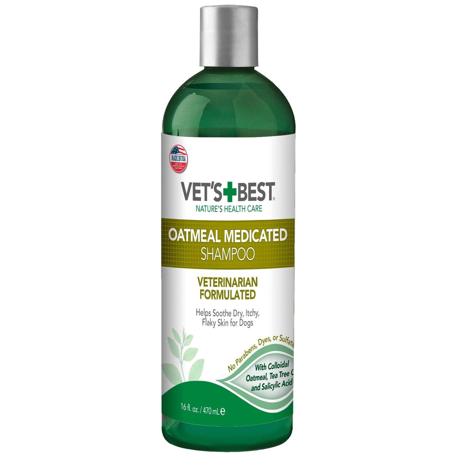 Vet's Best Oatmeal Medicated Dog Shampoo - Pet Supplies online store