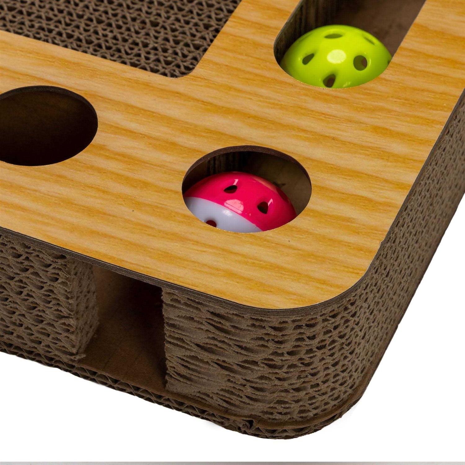 FurHaven Hexagon Busy Box Cat Scratcher - Pet Supplies online store