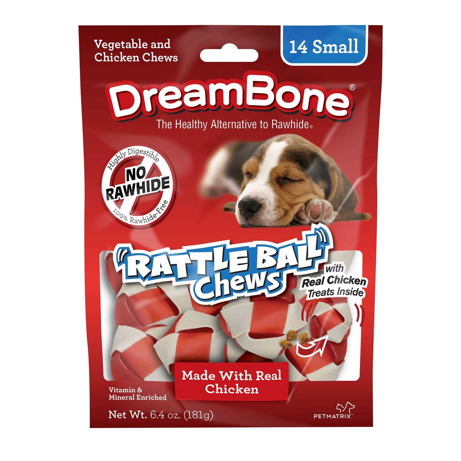 DreamBone Rattle Ball Chews - Pet Supplies online store