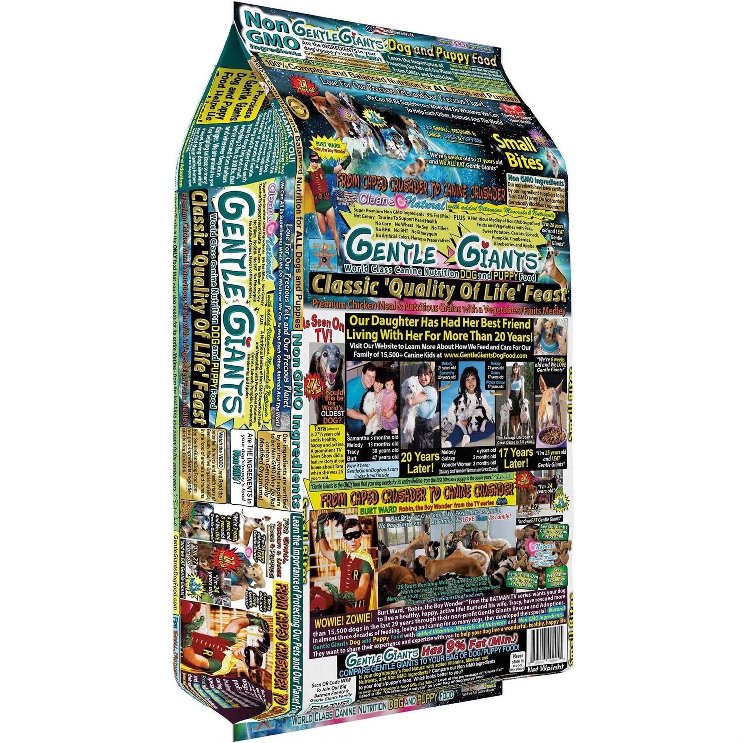 Gentle Giants Natural Non-GMO Dog & Puppy Chicken Dry Dog Food - Pet Supplies online store