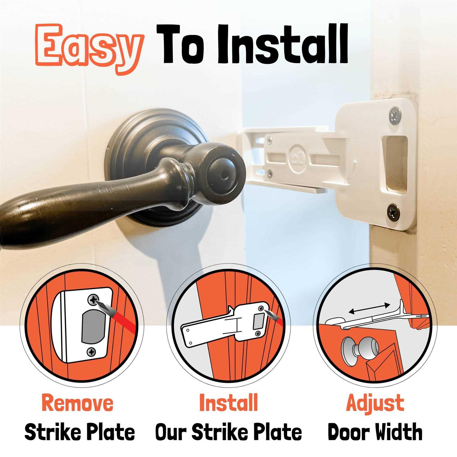 Door Buddy Door Prop for Cats Easiest Cat Door Latch Holder to Keep Interior Door Open for Pets - Pet Supplies online store