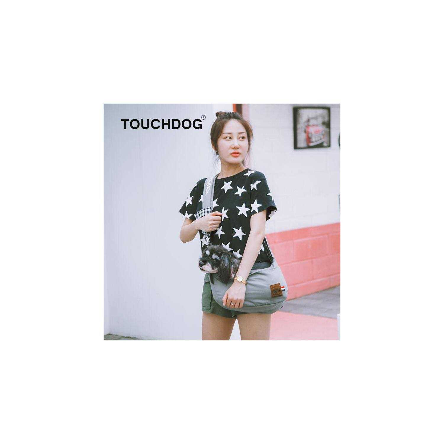 Touchdog Toga-Bark Over-The-Shoulder Hands-Free Pet Carrier - Pet Supplies online store