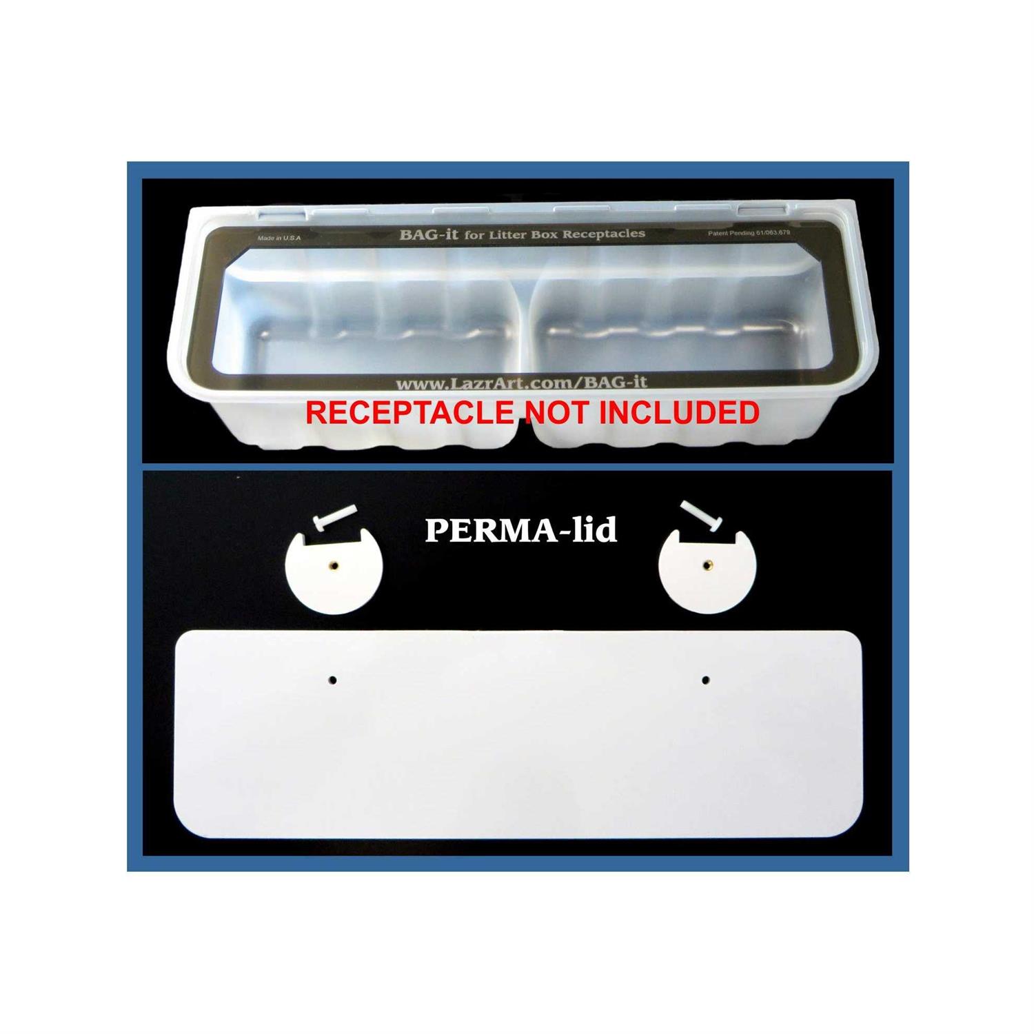 BAG-it Classic with PERMA-lid Combo for Older LitterMaid Receptacles - Pet Supplies online store