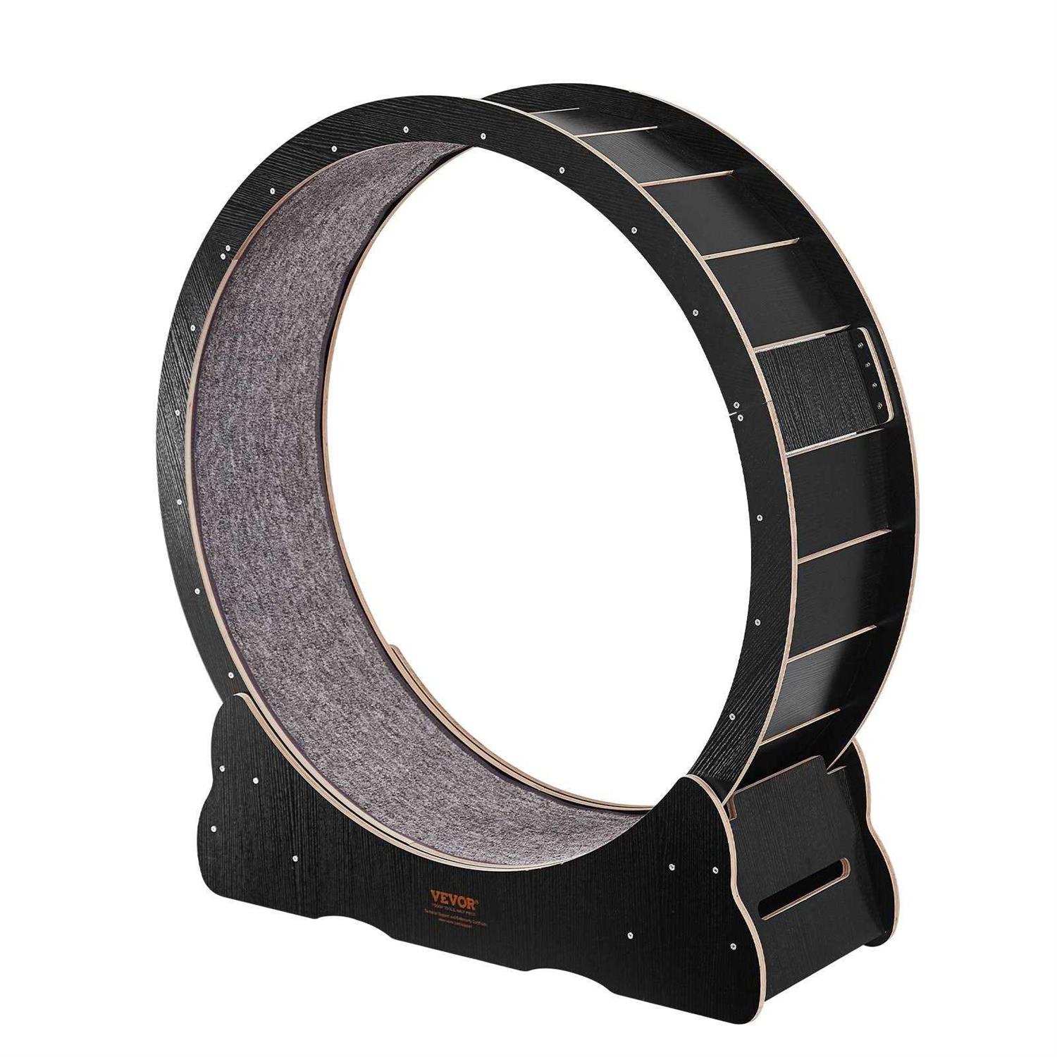 VEVOR Cat Exercise Wheel Large Cat Treadmill Wheel for Indoor Cats Cat Running Wheel with Detachable Carpet and Cat Teaser - Pet Supplies online store