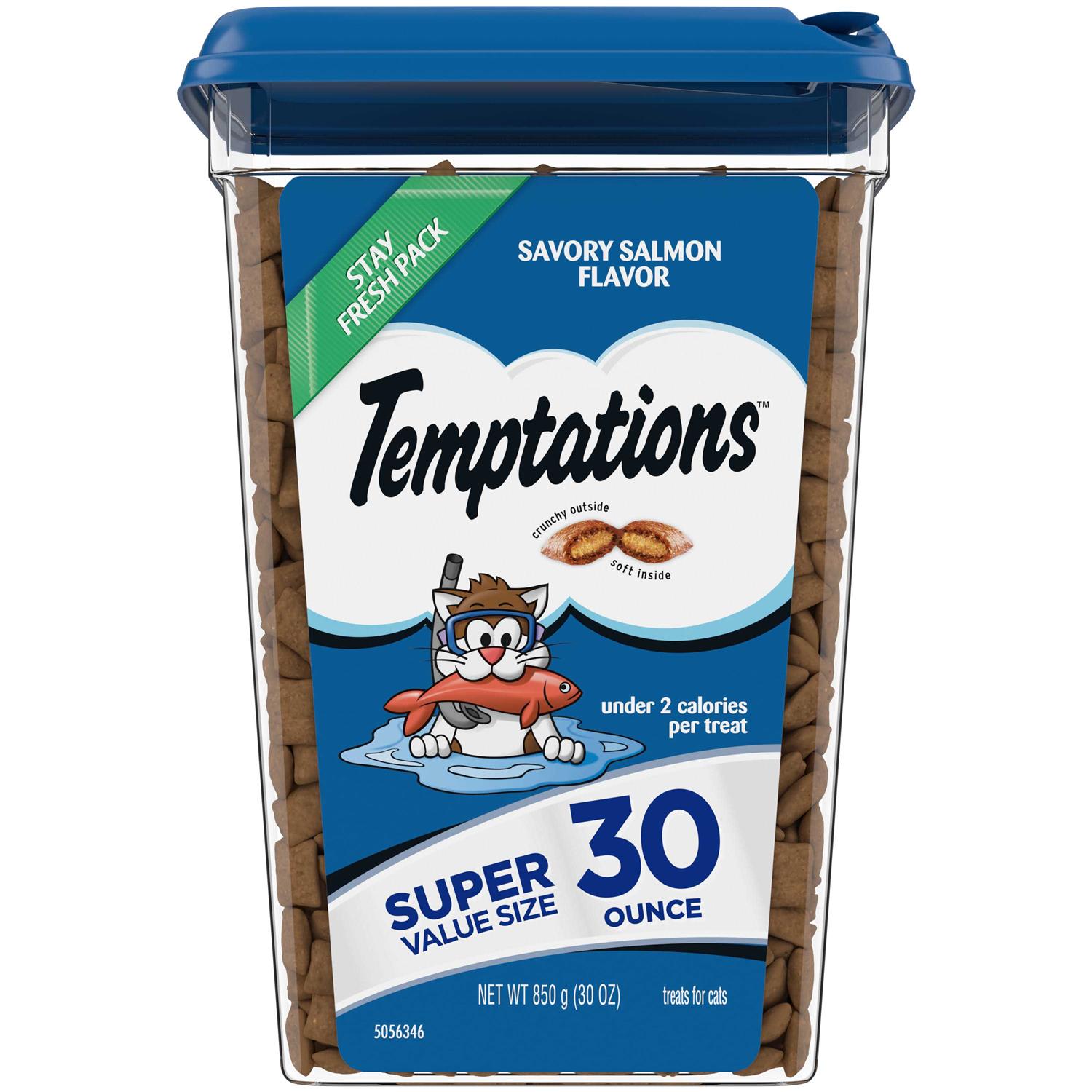 Temptations Savory Salmon Flavor Cat Treats - Pet Supplies online store