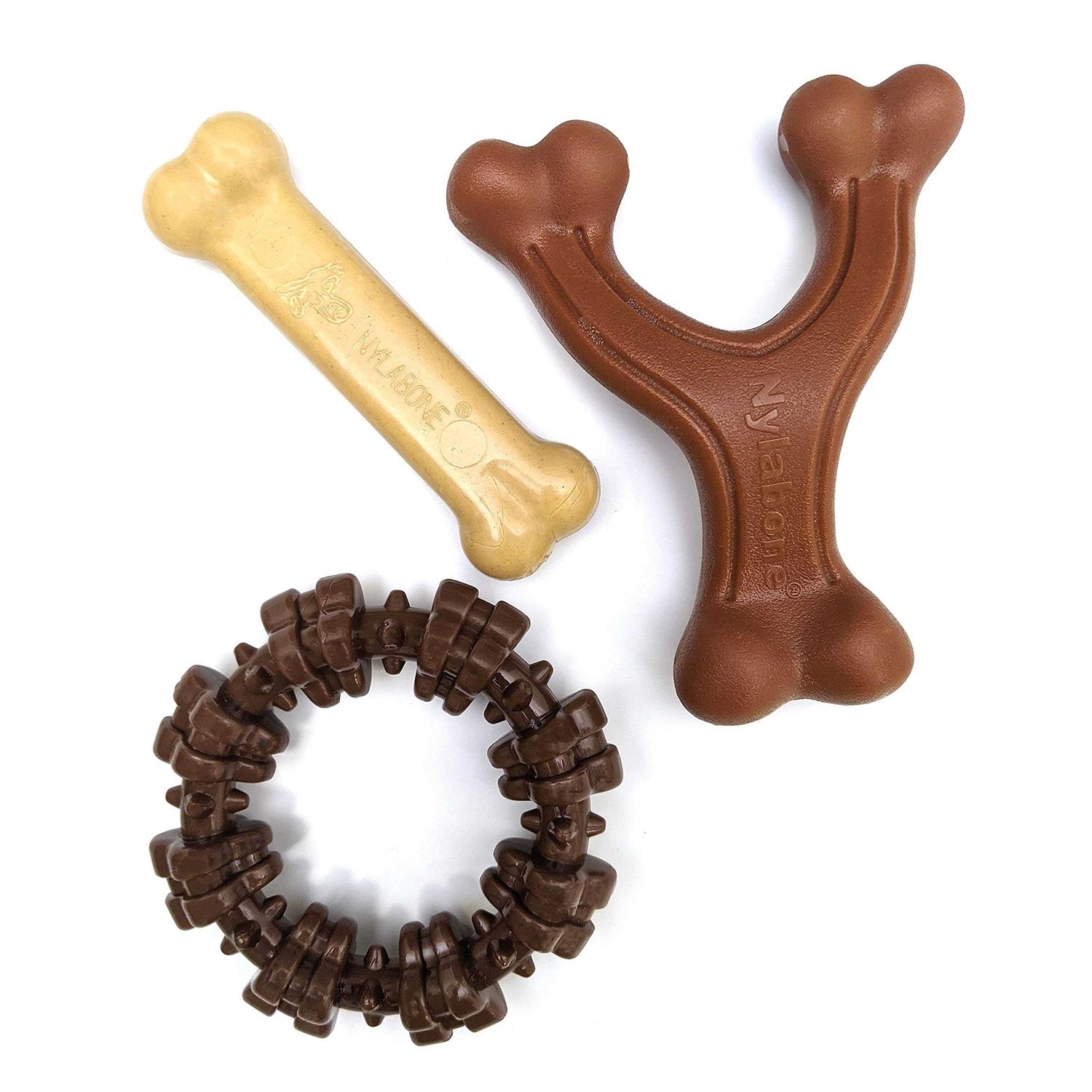 Nylabone Power Chew Customer Favorites Dog Chew Toys Bundle - Pet Supplies online store