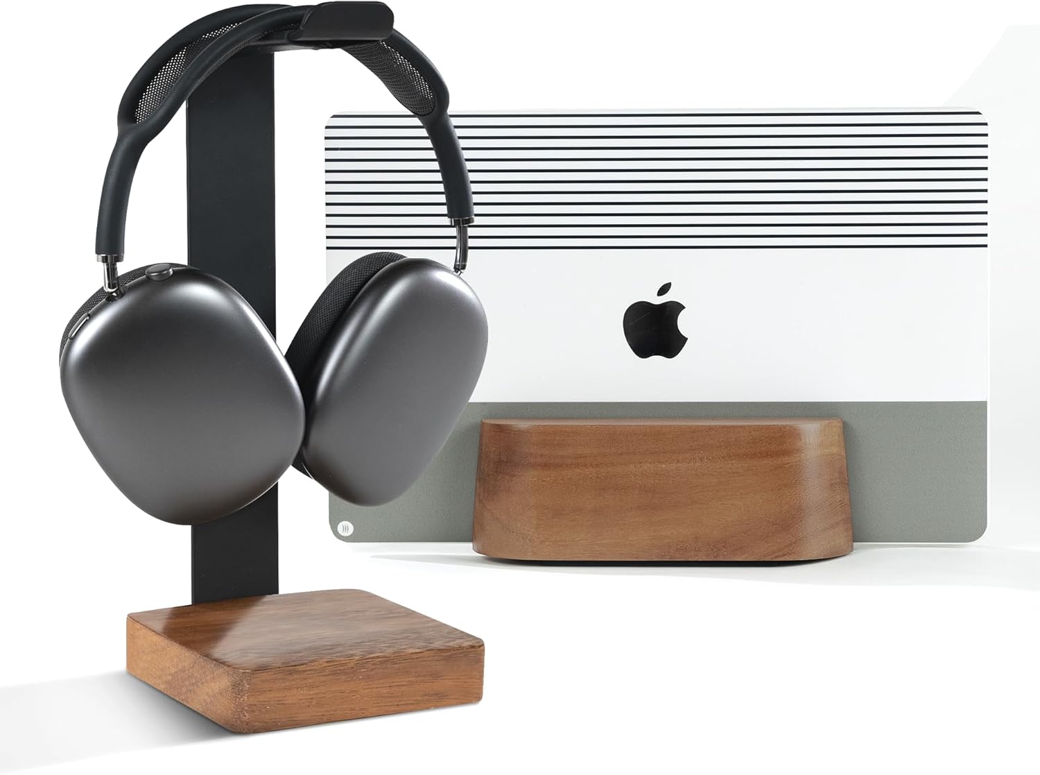 Headphone Stand and Vertical Laptop Stand for Desk