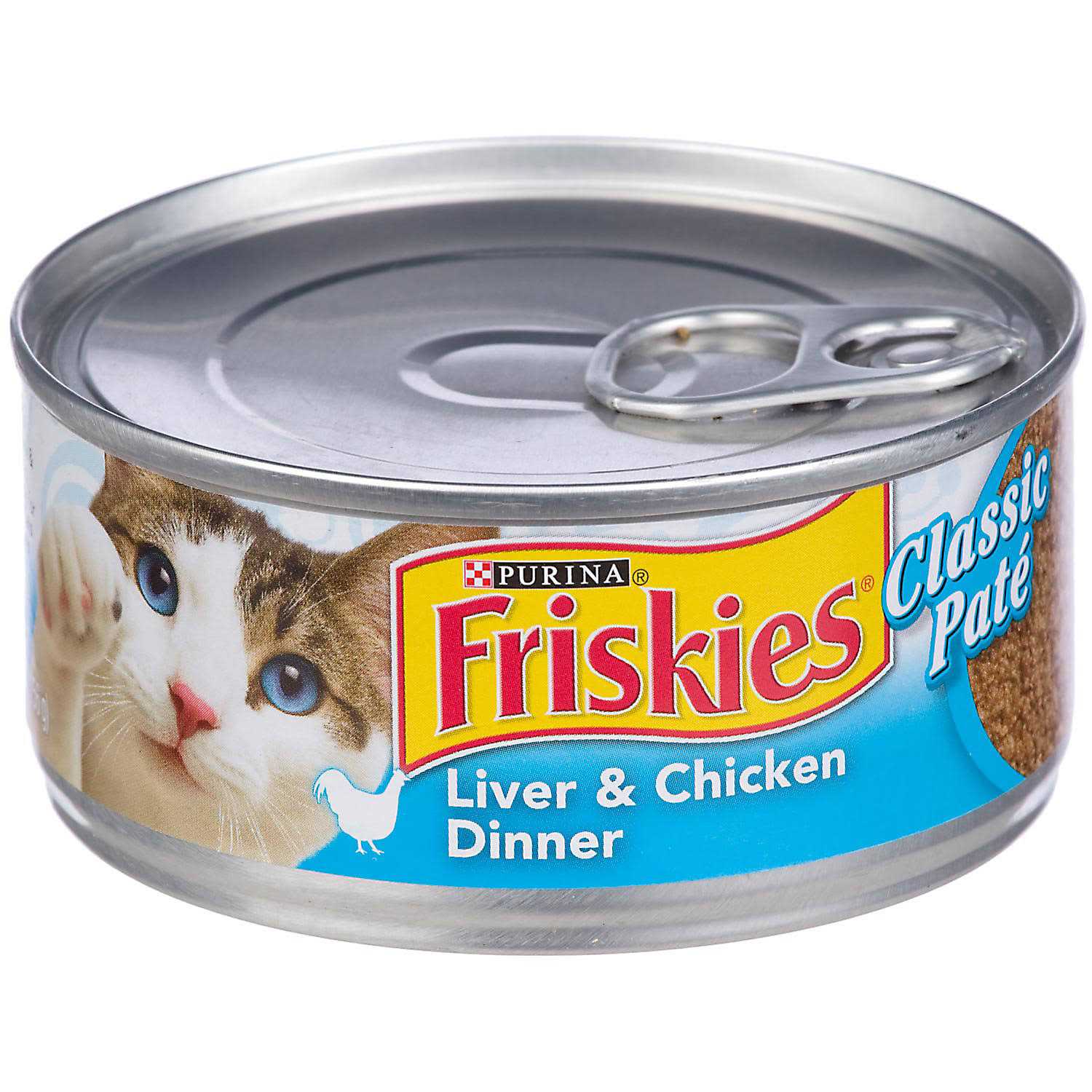 Friskies Liver & Chicken Dinner Pate Wet Cat Food - Pet Supplies online store