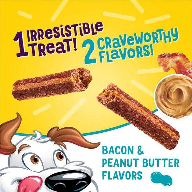Beggin' Dog Treat Flavor Stix with Bacon & Peanut Butter Flavor - Pet Supplies online store