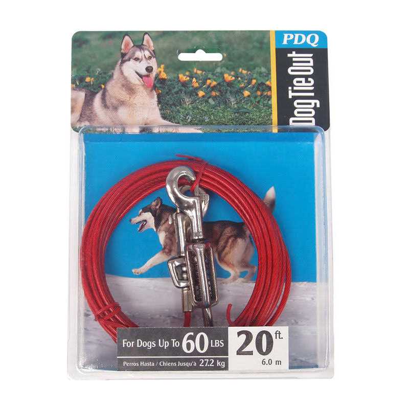 Boss Pet Large Dog Cable Tie Out 40 ft - Pet Supplies online store
