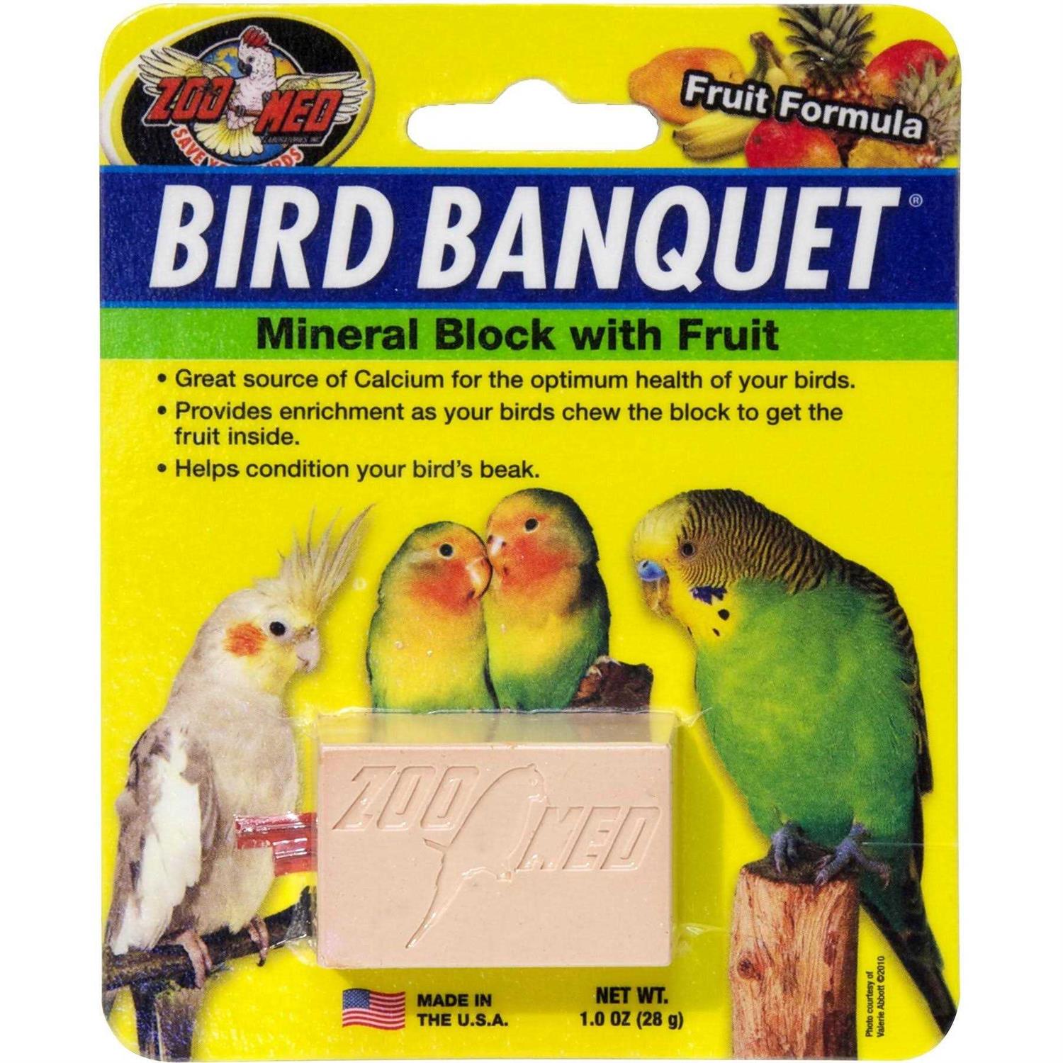 Zoo Med Bird Banquet Mineral Block - Pet Supplies online store