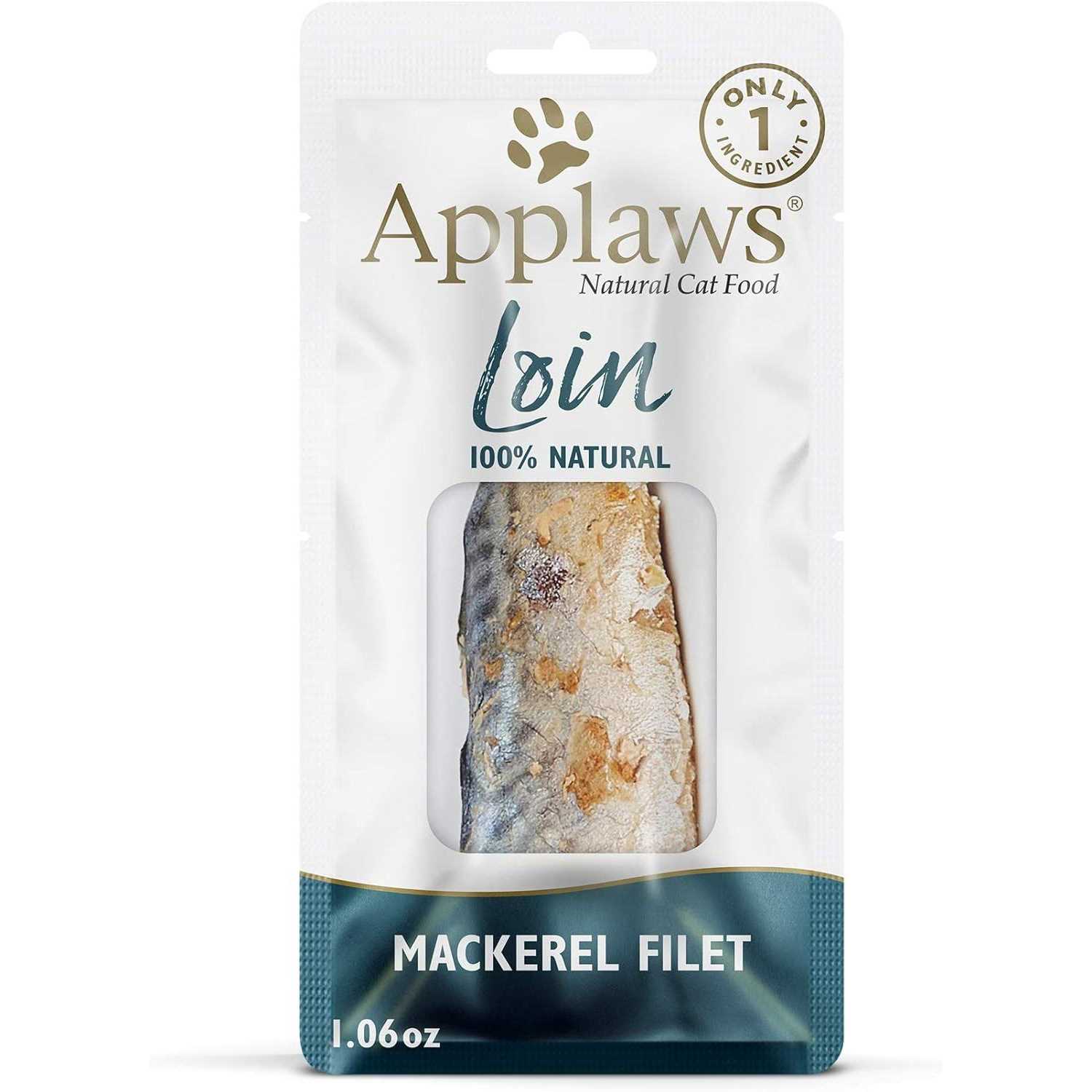 Applaws Natural Whole Mackerel Loin Cat Treat - Pet Supplies online store