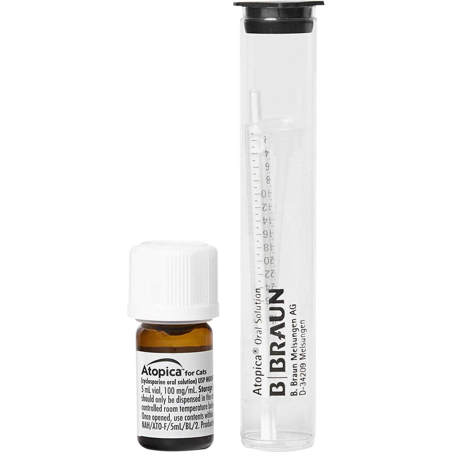 Atopica 5-ml Oral Solution for Cats - Pet Supplies online store