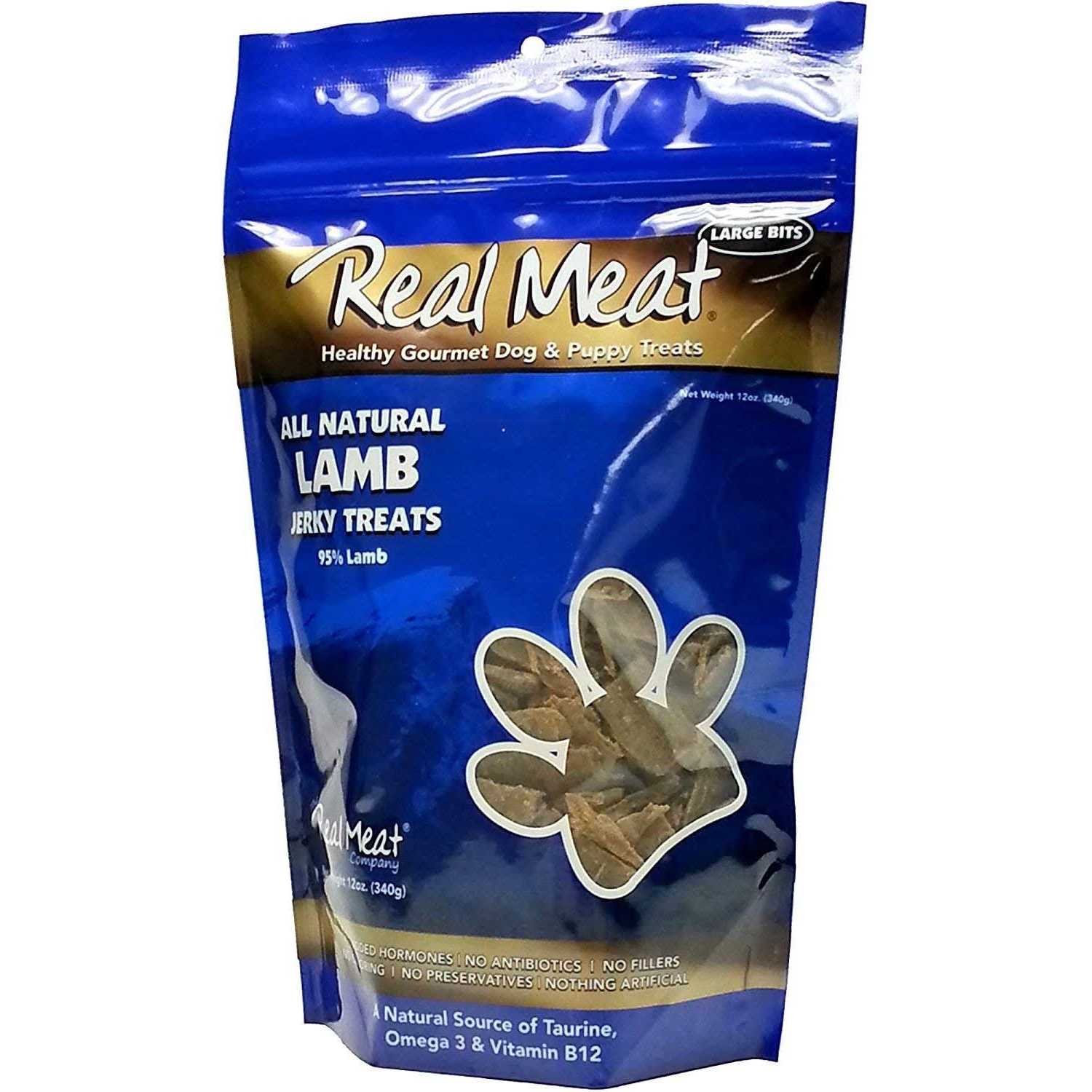 Real Meat Dog Jerky Treats Lamb - Pet Supplies online store