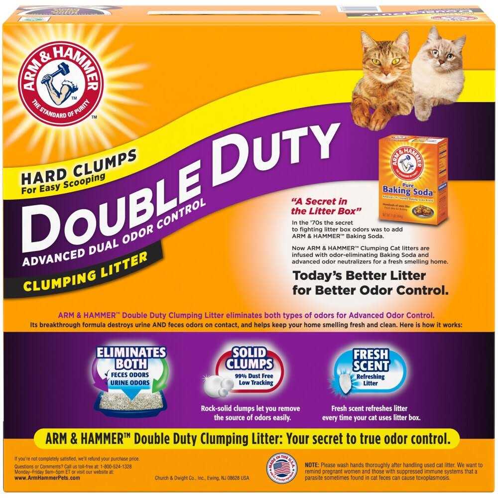 Arm Hammer Double Duty Clumping Litter - Pet Supplies online store