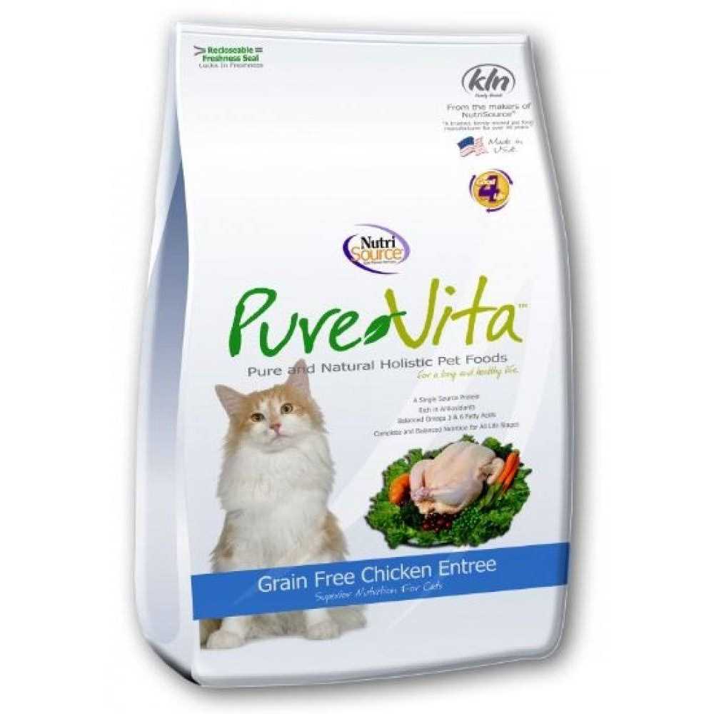 Pure Vita Grain Free Cat Dry Food - Pet Supplies online store