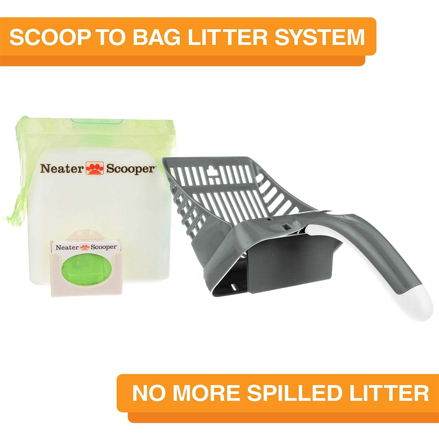 Neater Pet Brands Neater Scooper Cat Litter Sifter Includes Refill Bags - Pet Supplies online store
