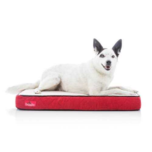 Brindle Waterproof Designer Memory Foam Pet Bed - Pet Supplies online store