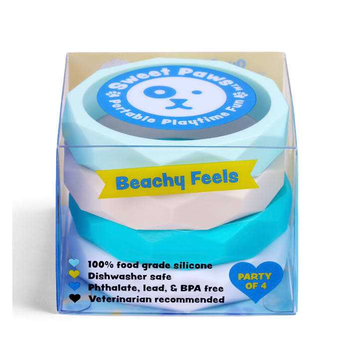 Sweet Paws Wearable Stack Puppy Teether Chew Toy - Pet Supplies online store