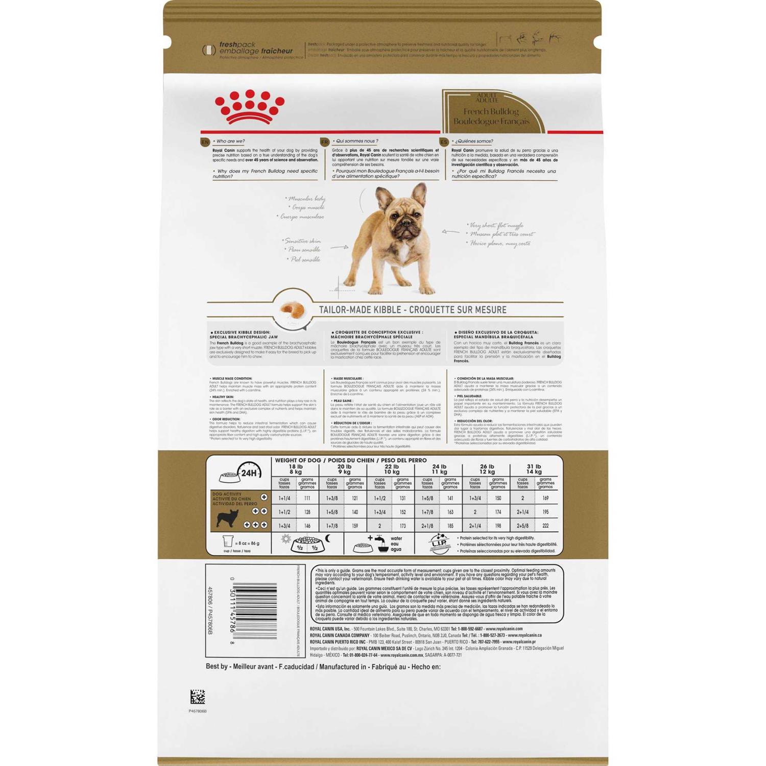 Royal Canin Breed Health Nutrition Bulldog Adult Dry Dog Food - Pet Supplies online store