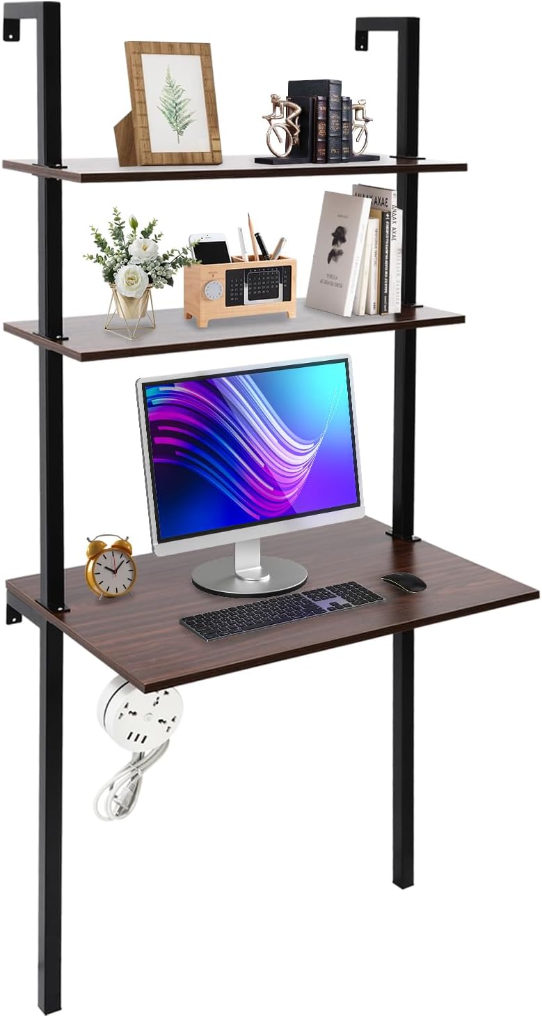 Wall Mount Desk, Shelf Desk, 72.8