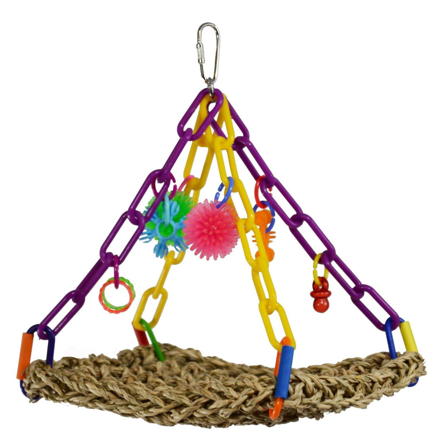 Super Bird Creations SB747 Mini Flying Trapeze Bird Toy - Pet Supplies online store