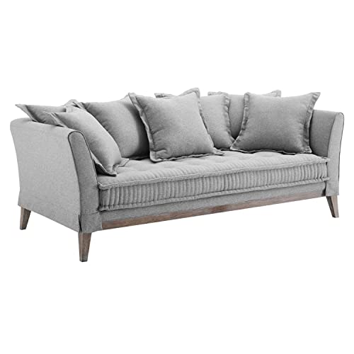 Modway Rowan Sofas, Light Gray