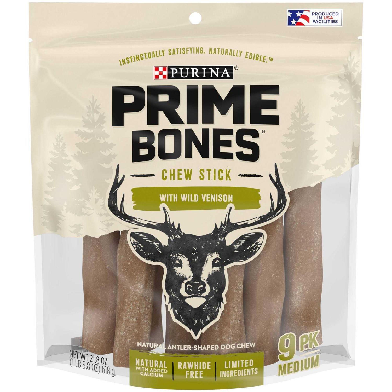 Prime Bones Purina Wild Venison Dog Chew - Pet Supplies online store